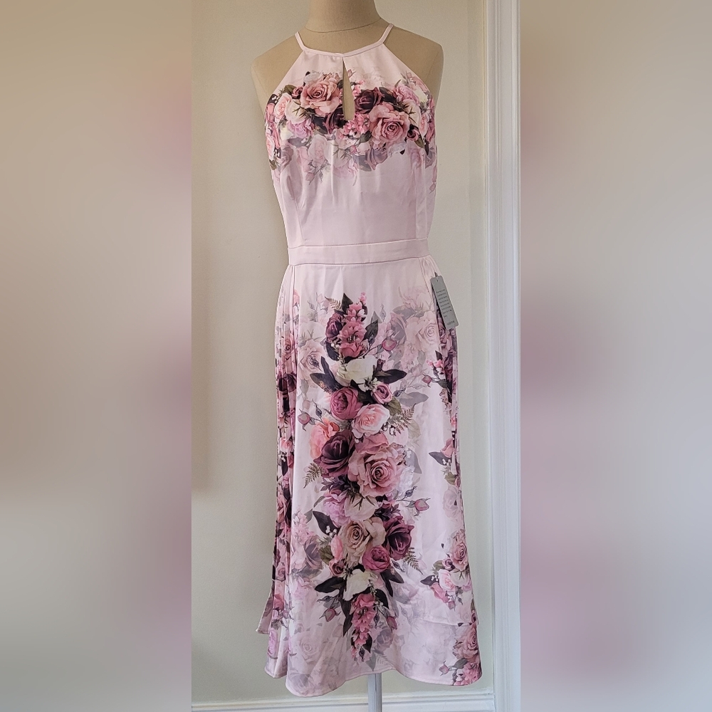 CHI CHI LONDON satin dress. Size: 12